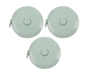 Cinta métrica de tela escandinava permanente de 1,5 m, ABS, PVC, fibra de vidrio, doble escala, para teletrabajo, manualidades, ABS, PVC, fibra de vidrio, cinta permanente