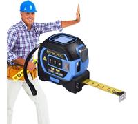 Cinta métrica digital, instrumento de medición de autobloqueo infrarrojo, diseño manual para el volumen de superficie pitágora