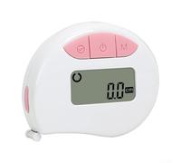 Cinta métrica electrónica con pantalla LCD, regla de pulgada y cm de doble cara, parte trasera magnética para leer, herramienta retráctil de bloqueo automático para bricolaje (azul)