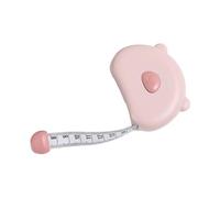 Cinta métrica extensible con diseño de oso de dibujos animados | Cinta métrica para niños tareas de medición, fibra de vidrio suave, portátil, fácil de leer, medidas corporales