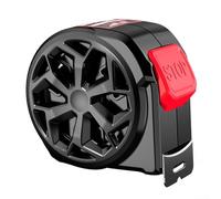 Cinta métrica fluorescente con autobloqueo, resistente al agua, con precisión nivel 1, resistente al desgaste, compacta para aficionados y profesionales, disponible en 5 m, 7, 5 m, 10 m, acero ABS