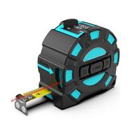 Cinta métrica láser 40M Medidor Digital 2 en 1, telémetro Herramientas de construcción Dispositivo Medida Regla Precisión Flexibilidad Medición(British System,30m)