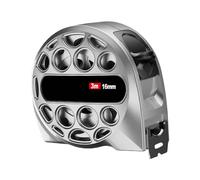 Cinta métrica métrica de acero con bloqueo de autos, regla resistente al desgaste, herramienta de medición retráctil de acero