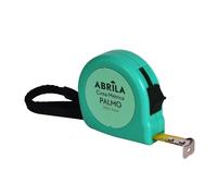 Cinta Métrica Palmo 3mx13mm Verde, con bloqueo, enganche magnético, clip y asa. Perfecta para mediciones precisas y fácil de transportar, ideal para cualquier proyecto.