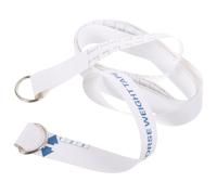 Cinta Métrica para Caballos de PVC Reutilizable, Portátil y Profesional | Medición Segura de Altura y Contorno, Apta para Ganado, Color Blanco, Uso Multiuso en Granja