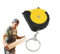 Cinta métrica pequeña - Cinta métrica retráctil | Cinta métrica de bolsillo | Cinta métrica | Cadena métrica de acero de 3 pies | Cinta métrica autoblocante, escala métrica imperial fácil de leer