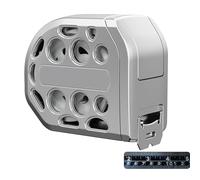 Cinta Métrica - Regla Impermeable Telescópica De Acero Inoxidable De 5 M 16,4 Pies Diseño Duradero A Prueba De Herrumbre | Herramienta De Medición, Cinta De Acero Retráctil Para Construcción DIY, Prec