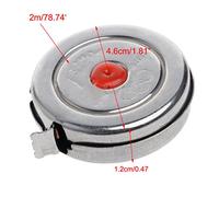 Cinta Métrica Retráctil Para Carpintería De Acero Inoxidable Para Oficina 2m Cinta Métrica Multiusos