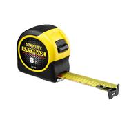 STANLEY 0-33-728, Flexómetro Blade Armor, largo 8m x ancho 32mm, Gama FatMax, Cinta gruesa, Más resistente, Recubrimiento Mylar antiabrasión y anticorrosión
