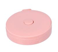 Cinta métrica suave, cinta métrica multiusos portátil a prueba de agua para coser artesanías a medida para medir el cuerpo para bajar de peso(rosado)