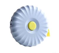 Cinta métrica suave de 2 m, cinta métrica corporal de cuero de alta precisión para costura, sastrería y seguimiento de fitness, regla de tela flexible con diseño compacto (2 metros azul)