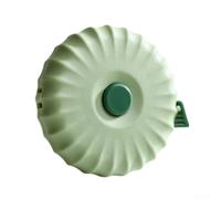 Cinta métrica suave de 2 m con acabado de cuero para coser medición corporal y manualidades con precisión fiable (2 metros verde)