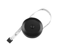 Cinta métrica suave retráctil de doble escala, regla de sastre de 150 cm