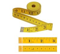 Cinta Metrica, Suiyeejan Herramienta de Costura para Sastre, Cinta MéTrica Profesional de PVC de Doble Cara para Busto Y Caderas, Tejidos de Costura(300cm/120 Pulgadas, 1 Piezas)