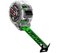 Cinta métrica transparente - Carcasa ABS de doble cara luminosa de 10 metros, medidor de carpintero fluorescente, herramienta de carcasa transparente con protección antigoteo, medición | Ba de