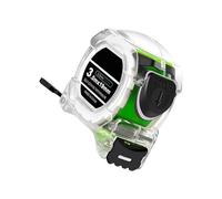 Cinta métrica transparente resistente de 3/5/7,5/10 m con bloqueo automático, perfecta para entusiastas de las manualidades y constructores profesionales para hacer muebles