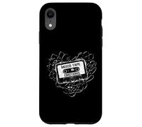 Cinta Mixta Emociones Amante de la música Nostalgia Cita Carcasa para iPhone XR