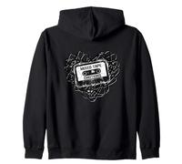 Cinta Mixta Emociones Amante de la música Nostalgia Cita Sudadera con Capucha