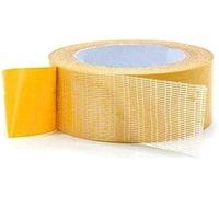 Cinta multiusos, Cinta adhesiva de doble cara de malla de fibra de vidrio (paquete de 2) de 10-45 mm x 25 m(32mm x 25m)