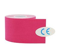 Cinta Muscular, Funciones Fuertes Cinta Deportiva Adhesiva Elástica Cinta Muscular Deportiva Pegamento Corrugado Al Agua para Placas Deportivas para Natación Y Fitness en Interiores(rosado)