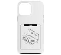 Cinta - Music Makes My Heart Beat (Retro Cassette Graphic) Carcasa para iPhone 13 Pro MAX