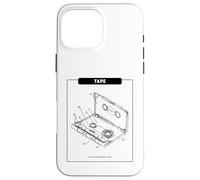 Cinta - Music Makes My Heart Beat (Retro Cassette Graphic) Carcasa para iPhone 16 Pro MAX