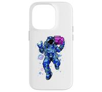 Cinta musical Astronauta EDM Rave BPM Addict Sober Raver PLUR Carcasa para iPhone 14 Pro