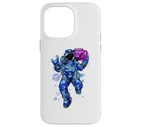 Cinta musical Astronauta EDM Rave BPM Addict Sober Raver PLUR Carcasa para iPhone 14 Pro Max