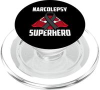 Cinta Negra de superhéroes de narcolepsia, Guerrero, Luchador PopSockets PopGrip para MagSafe
