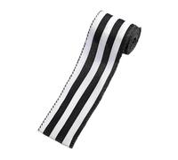 Cinta negra y blanca | DIY Seasonal Decoration - Holiday Wrapping Ribbons | for Mantelpieces Art Teachers Enthusiasts Wedding Party Favors Scrapbooking Bow Making Interior Designers