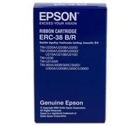 Cinta Nylon Epson ERC-38/ Negro/ Roja