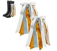 Cinta para botas de vaquero, cinta de satén con diamantes de imitación, lazos para botas de vaquero, para mujeres y hombres, vacaciones, fiesta de cumpleaños, boda, sesión de fotos, baile, espectáculo