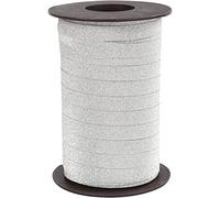 Cinta para curling, A: 10 mm, plata, 100m