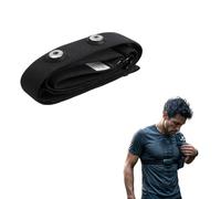 Cinta para el pecho Cardio ajustable 70-110 cm - Banda de repuesto elástica para sensor de frecuencia cardíaca Bluetooth y ANT+, compatible con Garmin, Wahoo, Polar H10/H9, Coospo, Magene, Bryton