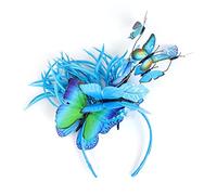 Cinta para el pelo con diseño de espadas de comercio exterior, de plástico, para fiestas, tenis, para hombre (azul, talla única)