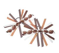 Cinta para el pelo con diseño de fútbol y voleibol para niñas activas y elegantes