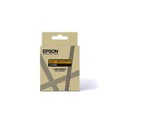 Cinta para impresora de etiquetas Epson LK-6YBJ negro sobre amarillo 2,4 cm
