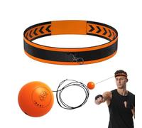 Cinta para la cabeza de boxeo, bola refleja, entrenamiento de boxeo para ejercicios de reacción, accesorio deportivo, función múltiple, coordinación mano- para adultos y avanzados