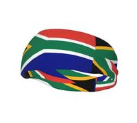 Cinta para la Cabeza Deportiva con la Bandera de Sudáfrica, Unisex, Transpirable y de Secado rápido, Ideal para Fitness, Yoga y Otros Deportes.