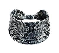 Cinta para la cabeza elástica para ejercicios para el cabello, banda ancha antideslizante, anudada, yoga, deporte, absorbe la humedad, correr, banda elástica, diadema, bandas para el sudor (F, talla