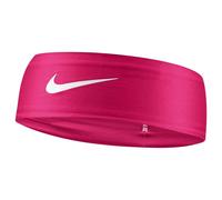 Cinta de pelo de fitness nike dri-fit fury classic headband rosa Talla única