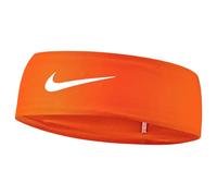 Cinta de Pelo de Fitness Nike Dri-Fit Fury Classic Headband Naranja Blanco Talla única
