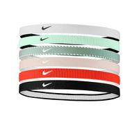 Nike Cinta para el pelo Swoosh 3.0 Flex pack de 6 Multicolor Talla única