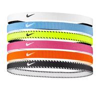 Cinta de Pelo de Fitness Nike Flex Classic Headbands 6Pk Gris Talla única