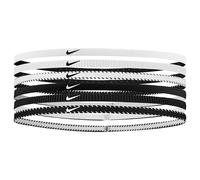Cinta de Pelo Nike Flex Classic Slim Headbands 6Pk Blanco Talla única