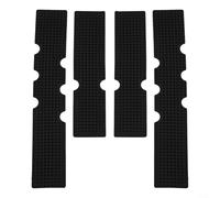 Cinta para manillar de bicicleta de carretera con inserciones de gel de silicona que absorbe los golpes, juego de 4 piezas (2 largas + 2 cortas), antideslizantes, ligeras, para comodidad de barra de