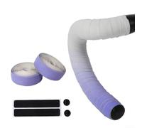 Cinta para manillar de bicicleta, juego de 210 cm, envoltura de manillar de bicicleta de carretera degradada, espuma antideslizante que absorbe los golpes, comodidad de alto rebote para viajes largos
