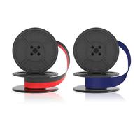 Cinta Para Máquina De Escribir De 2 Piezas, Cinta Para Máquina De Escribir Clásica Vintage, Cinta Para Máquina De Escribir Negra, Roja Y Azul, Práctica Cinta Para Máquina De Escribir De Nailon