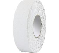 Cinta para marcar suelos adecuada para apiladoras, vinilo, anchura 50 mm, blanca