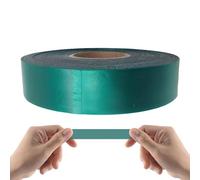 Cinta para Plantas - 46 m de Tiras de PVC Elásticas No Adhesivas | Cinta Verde De Jardinería 1,3 Cm Para Plantas | Para Flores Exteriores Tallos Verduras Arbustos Ramas Máquina Para Atar
